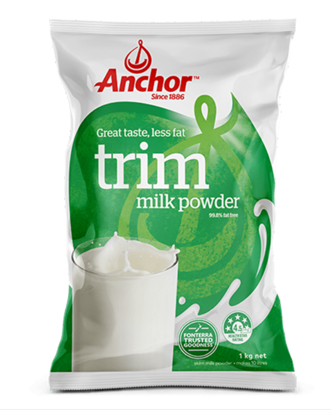 Anchor Trim Milk 安佳脫脂成人奶粉 1kg